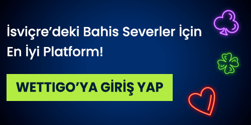 Wettigo Bonus ile İsviçredeki bahis severlere yönelik tanıtım bannerı